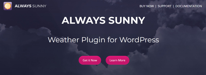 Always-Sunny-WordPress-Weather-Plugin