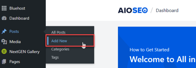 Adăugați o nouă postare pe blog Add new blog post