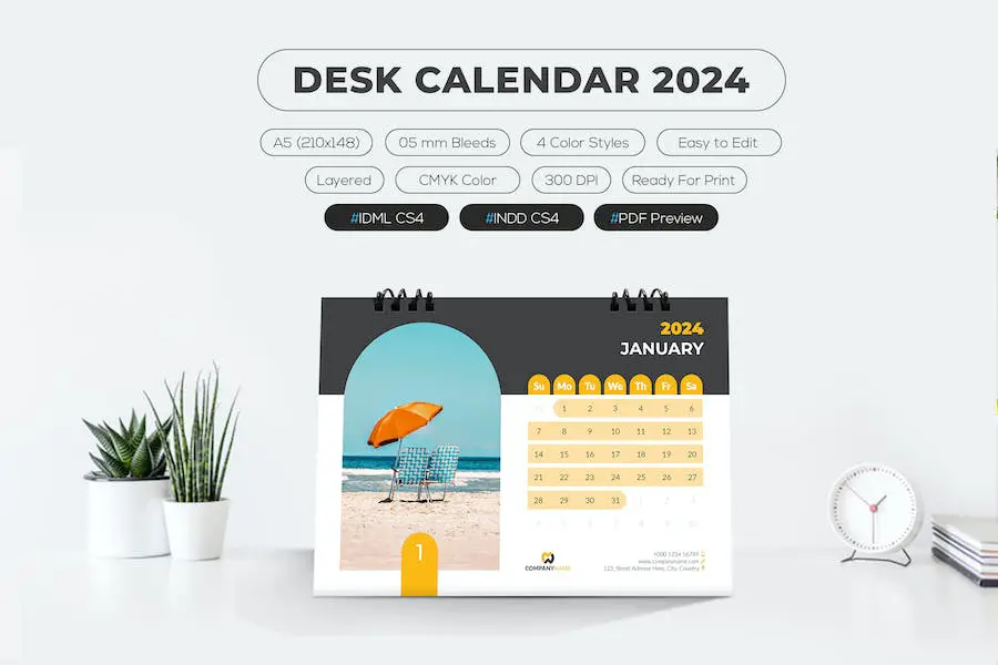Calendario de escritorio 2023 -