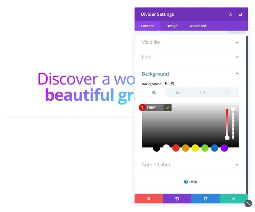 цвет градиента текста