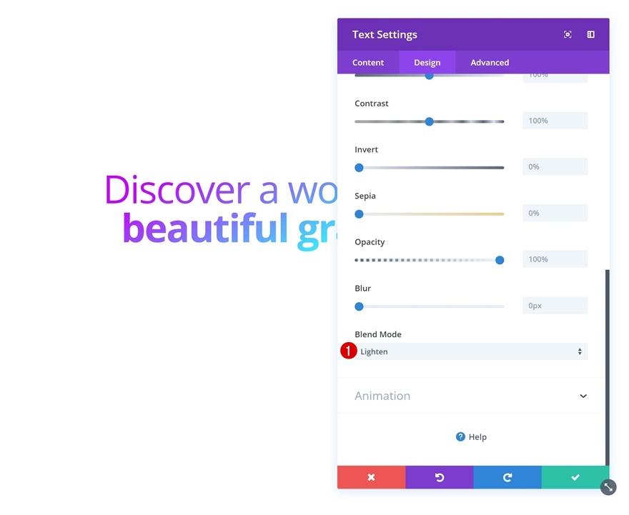 цвет градиента текста