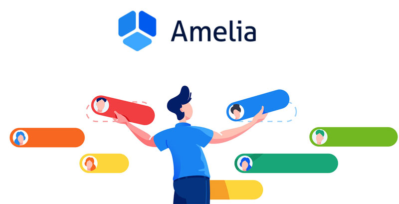 ilustrasi plugin pemesanan amelia wordpress