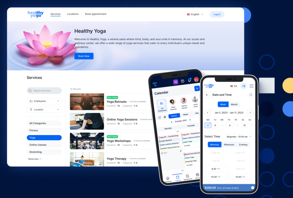 lalu lintas pemesanan SaaS untuk desktop dan seluler