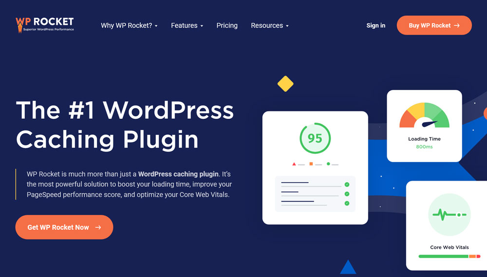 wp rocket wtyczka buforowania dla wordpress