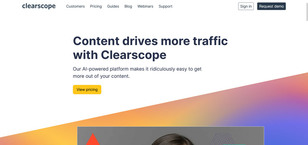 najlepsze narzędzia seo Clearscope