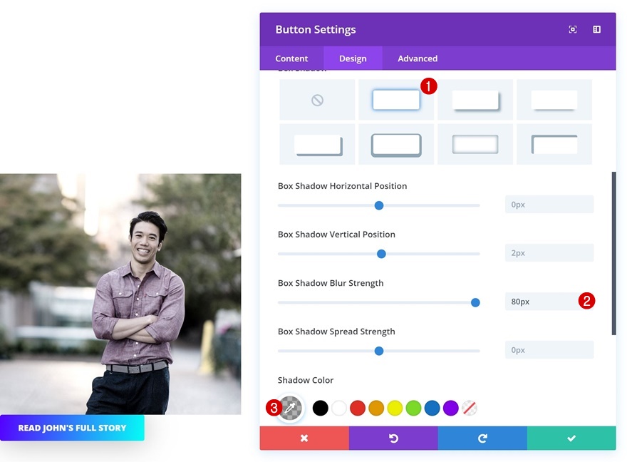 módulo testimonial divi