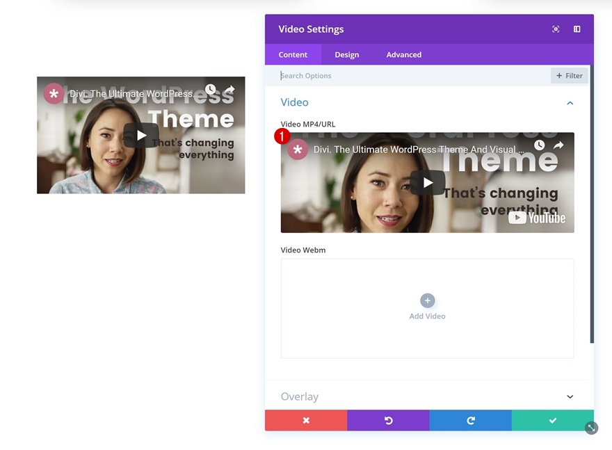 módulo testimonial divi