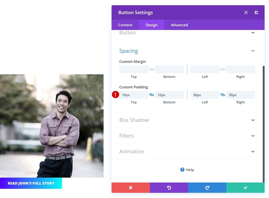 módulo testimonial divi