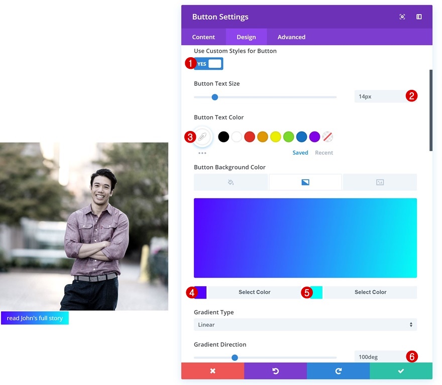 módulo testimonial divi