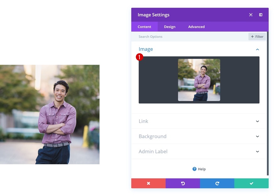 módulo testimonial divi