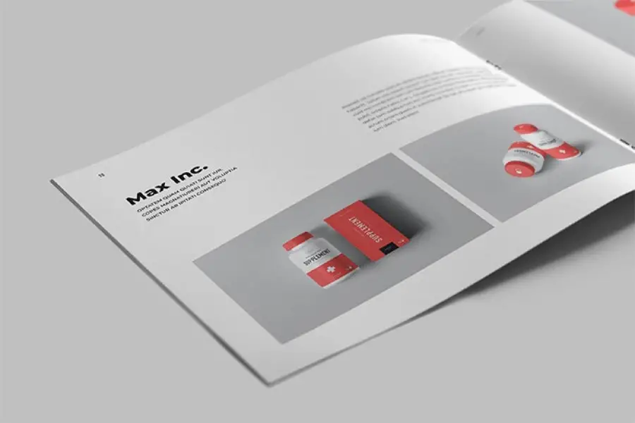 InDesign-Portfolio-Vorlage –
