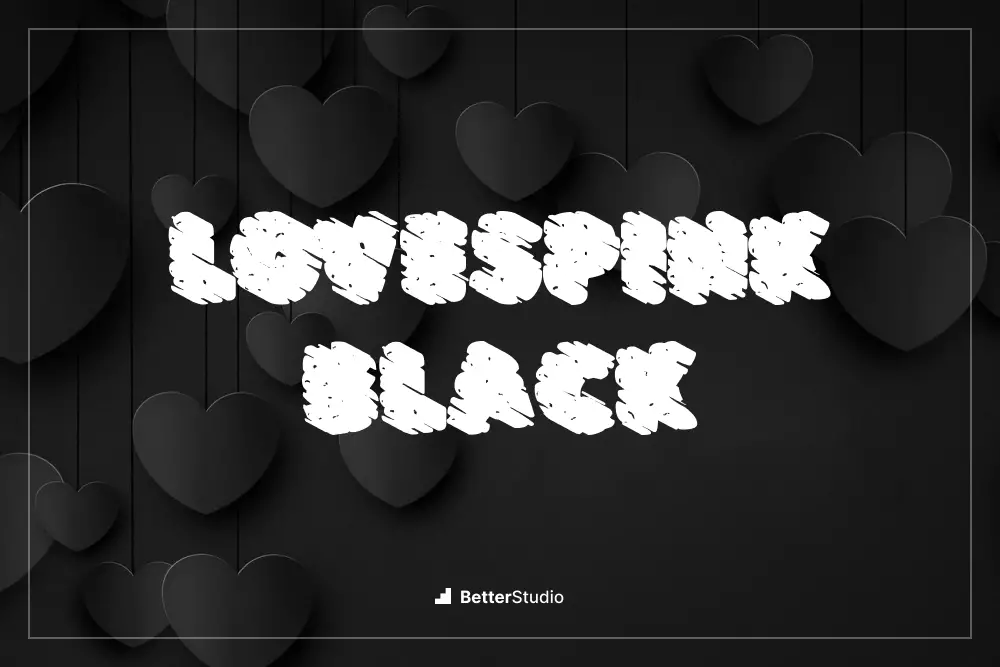 LOVEPINK Черный -