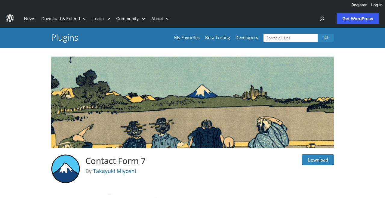 Die 9 besten Kontaktformular-Plugins für Elementor-Websites 1 Contact Form 7