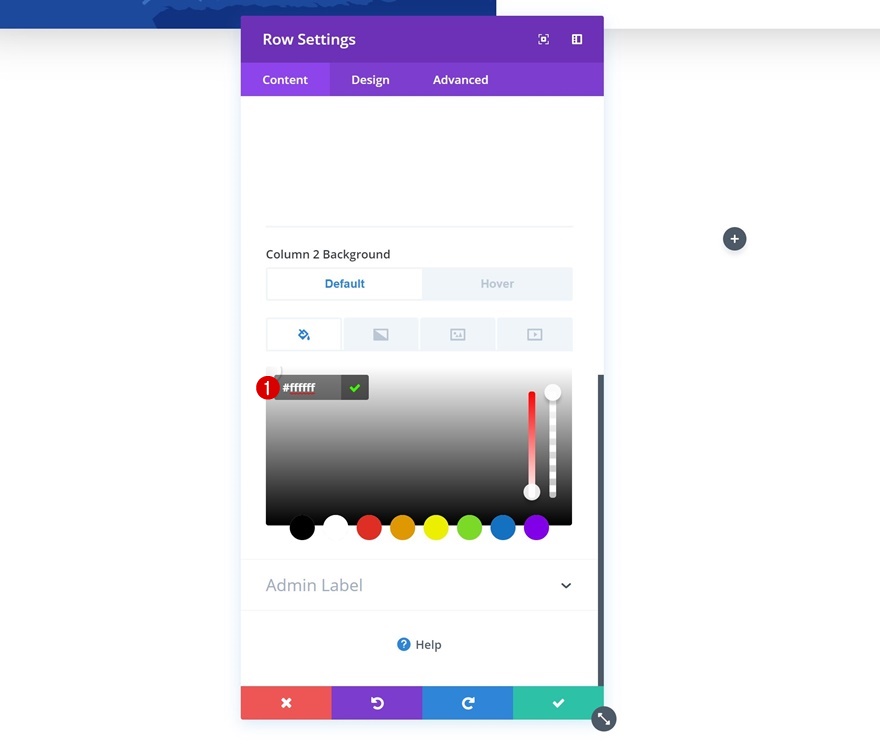 fundo gradiente ao pairar