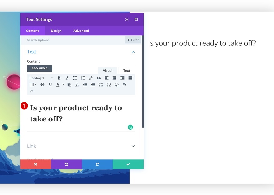 fundo gradiente ao pairar