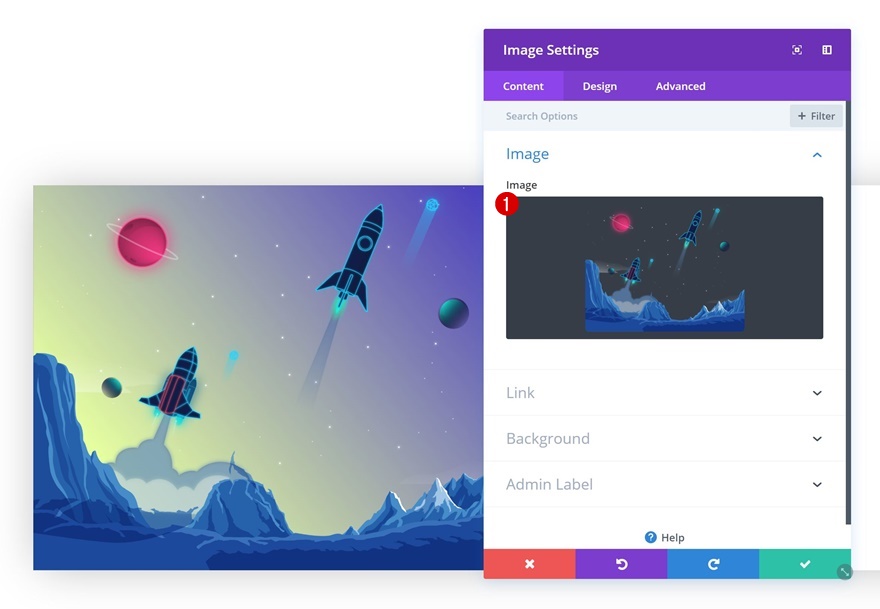 fundo gradiente ao pairar