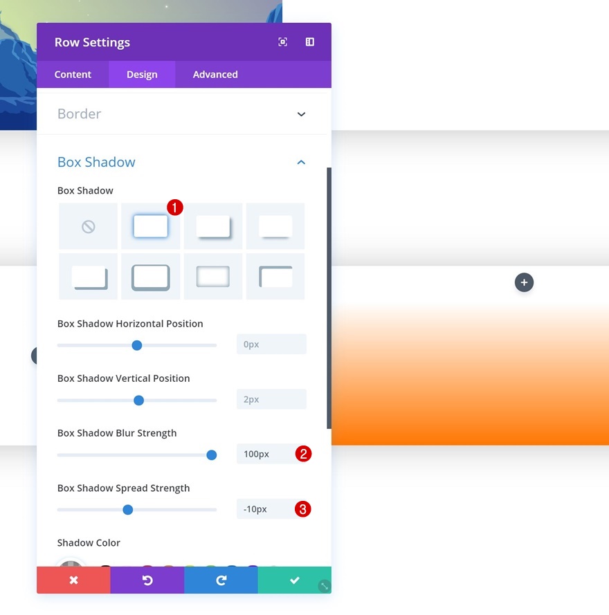 fundo gradiente ao pairar