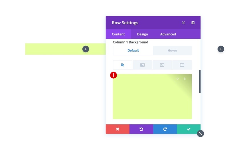 fundo gradiente ao pairar