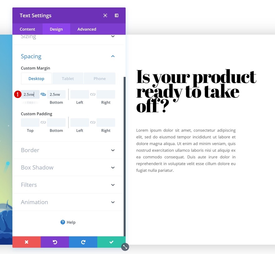 fundo gradiente ao pairar