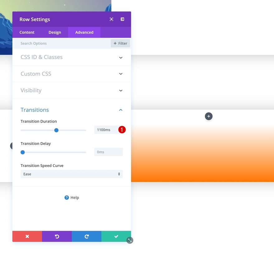 fundo gradiente ao pairar