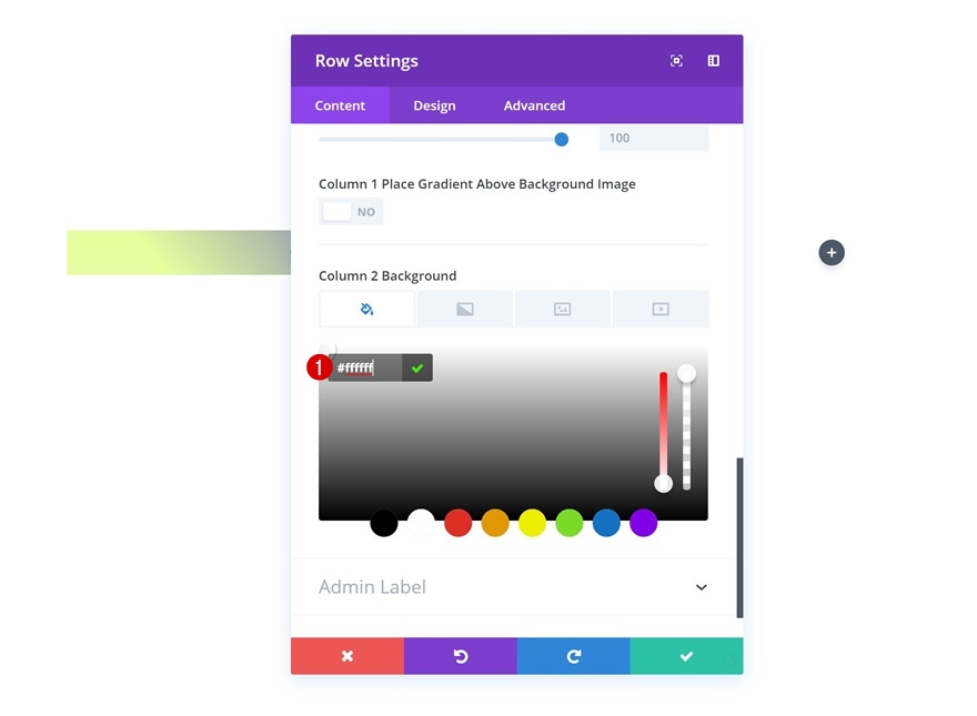 fundo gradiente ao pairar