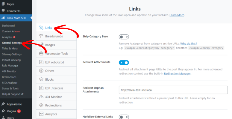 rank-math-links - IsItWP - Detektor Tema WordPress Gratis rank math links