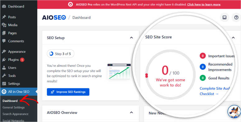 aioseo-dashboard - IsItWP - Detektor Tema WordPress Gratis aioseo dashboard