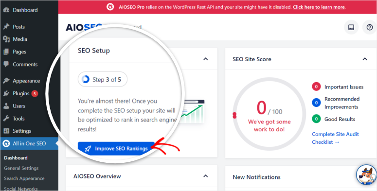 aioseo-dashboard-wizard - IsItWP - Detektor Tema WordPress Gratis aioseo dashboard wizard