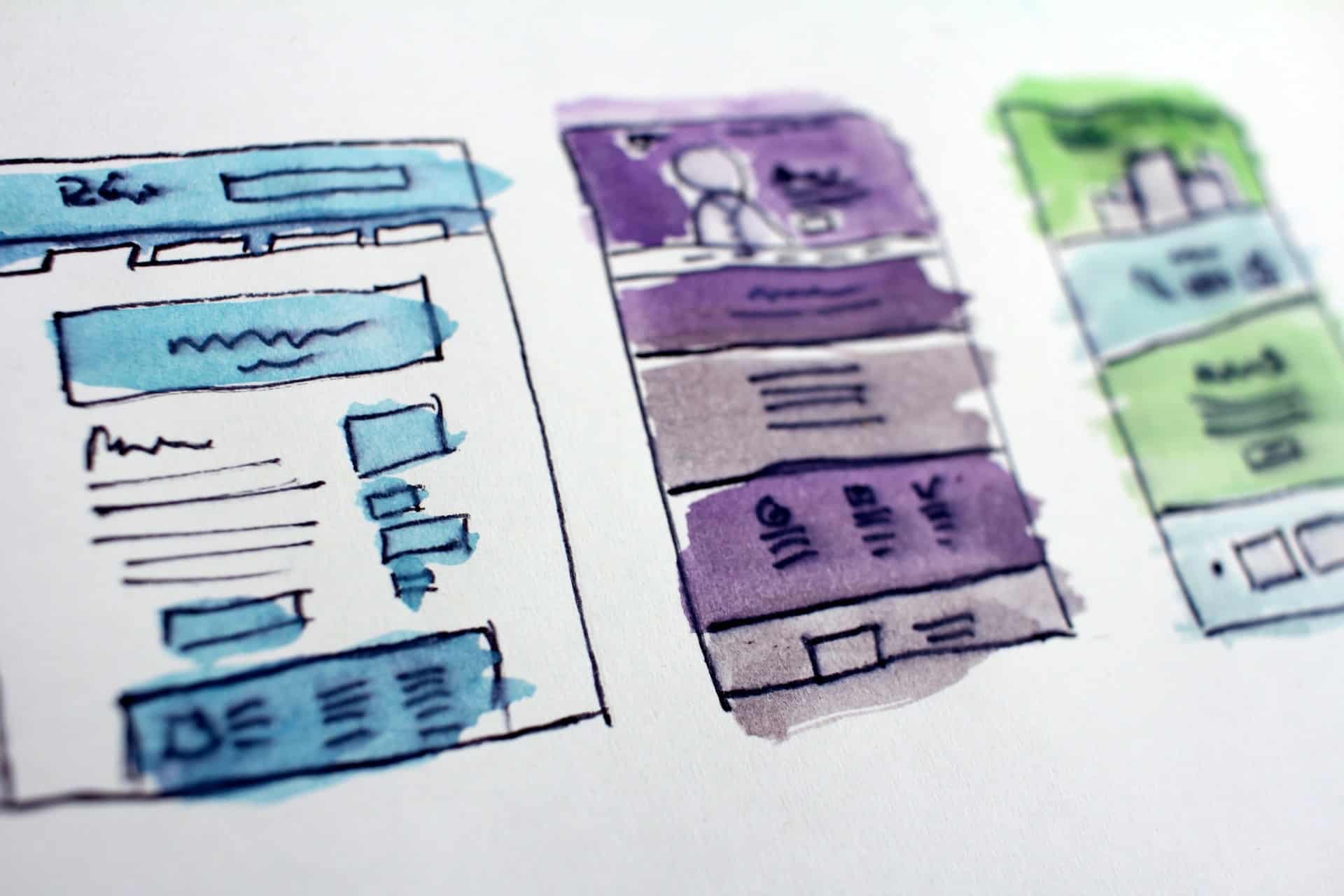 Prototyp eines Website-Themas