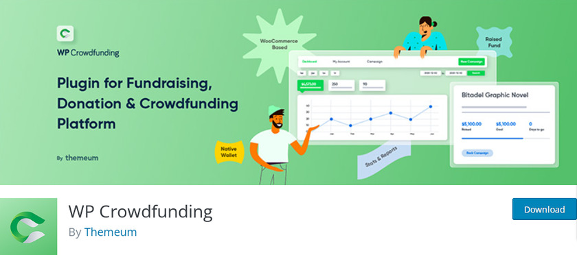 wp-crowdfunding-ปลั๊กอิน