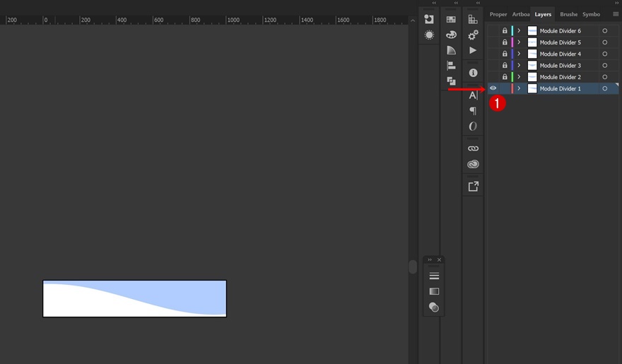 モジュールディバイダー