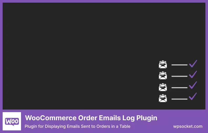 WooCommerce 주문 이메일 로그 플러그인 - 주문으로 전송된 이메일을 테이블에 표시하는 플러그인