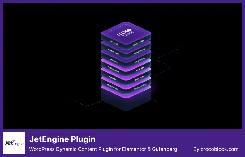 Plugin JetEngine - Plugin Konten Dinamis WordPress untuk Elementor & Gutenberg