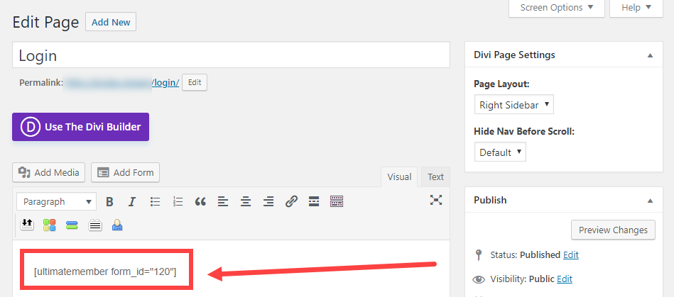 WordPress 사용자 등록 페이지