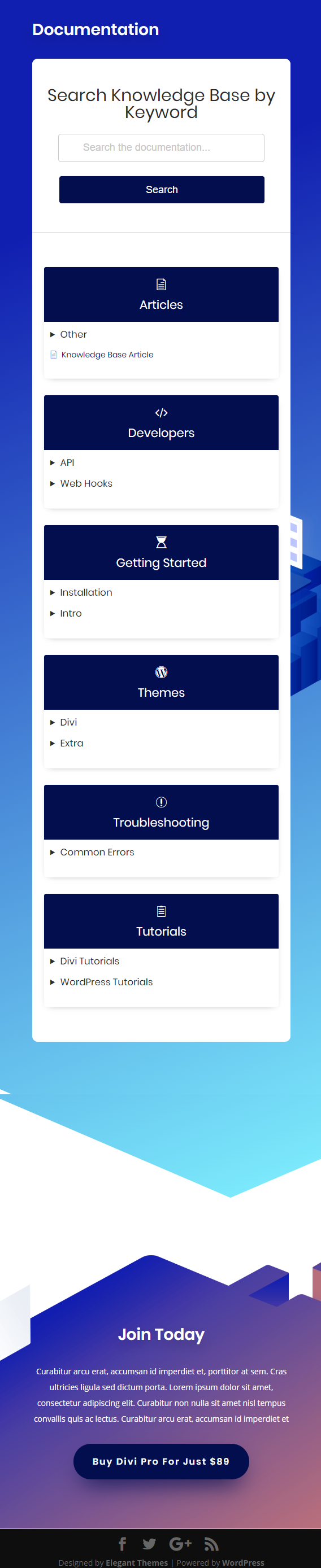 divi-Wissensdatenbank