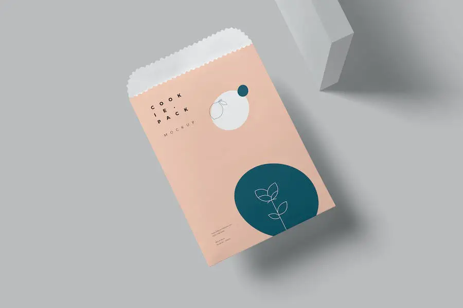 婚礼饼干袋模型 -