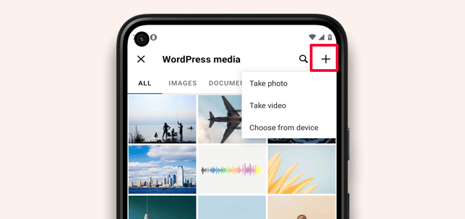 อัปโหลดสื่อไปยังเว็บไซต์ WordPress ของคุณ Upload media to your WordPress website