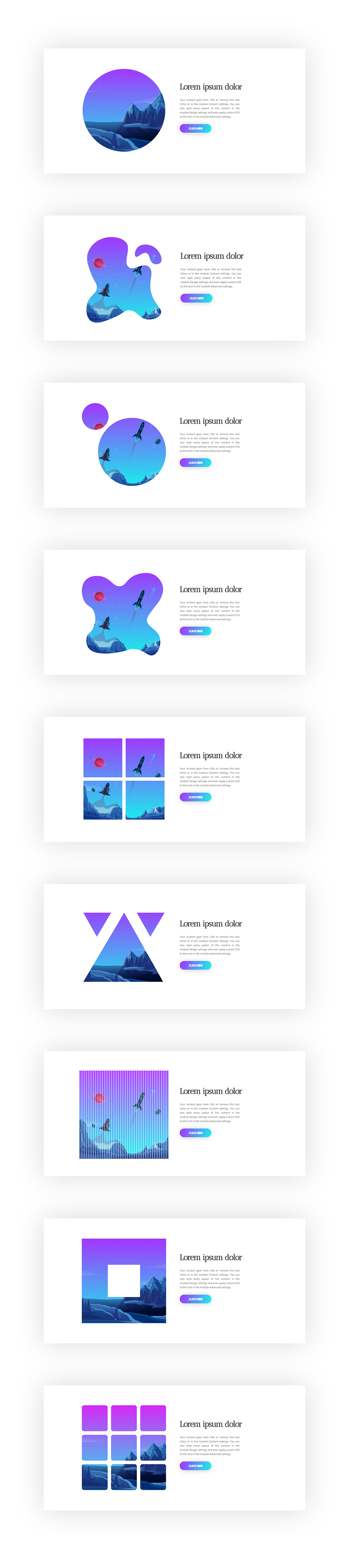 оверлеи фигурных изображений