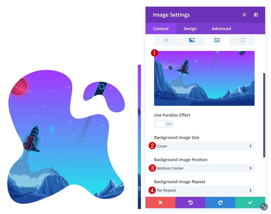 оверлеи фигурных изображений
