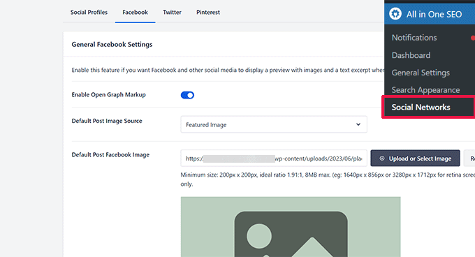 Standard-Facebook-Seite Default Facebook page