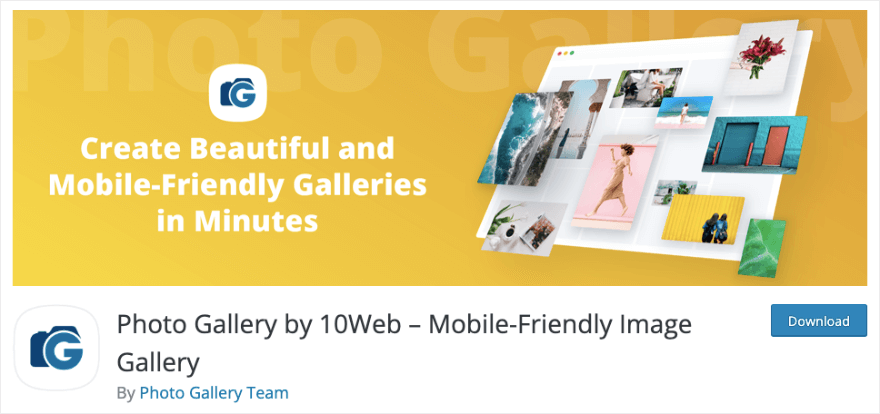 Galleria fotografica di 10Web