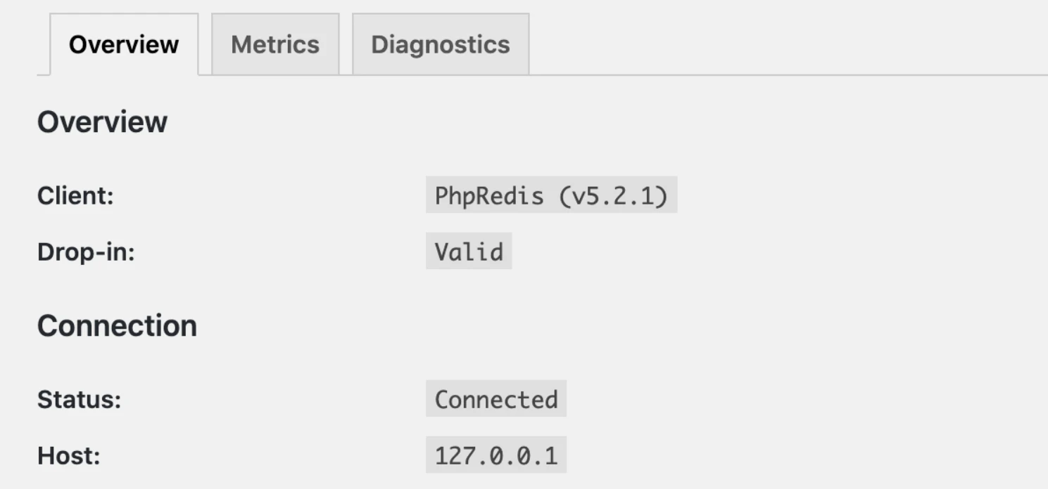 WordPress Redis 缓存概述。