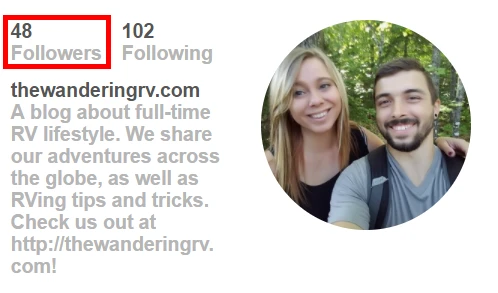 Pinterest のフォロワー