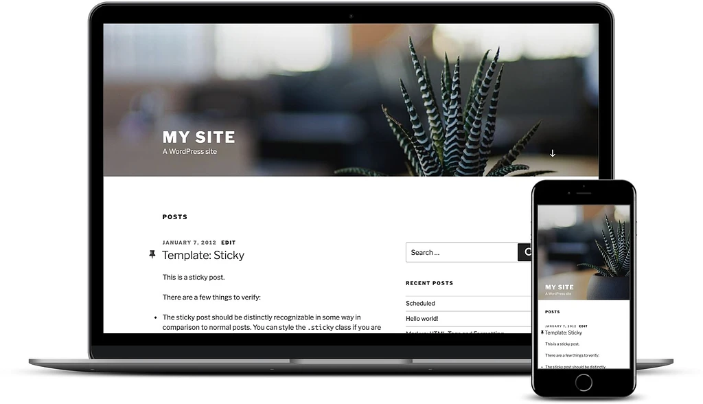 최고의 무료 WordPress 테마: Twenty Seventeen