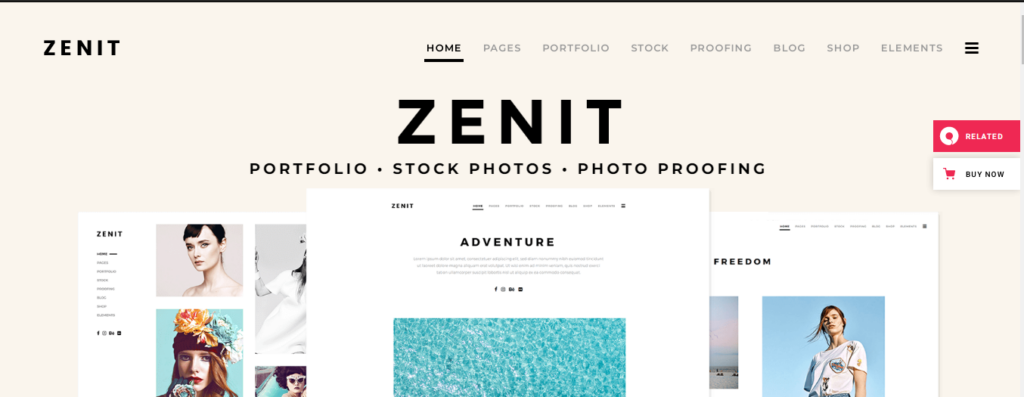 Zenit Stock-Foto-Thema
