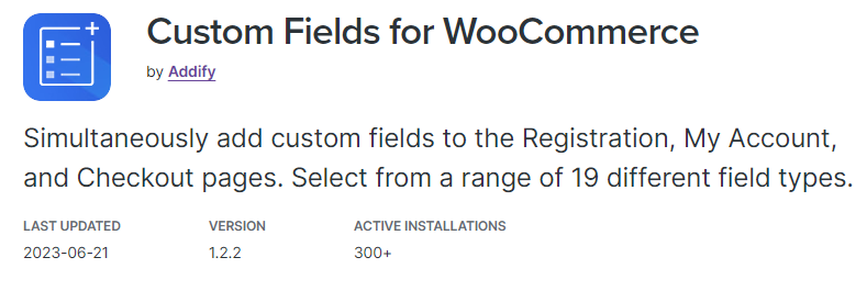 Campos personalizados de WooCommerce