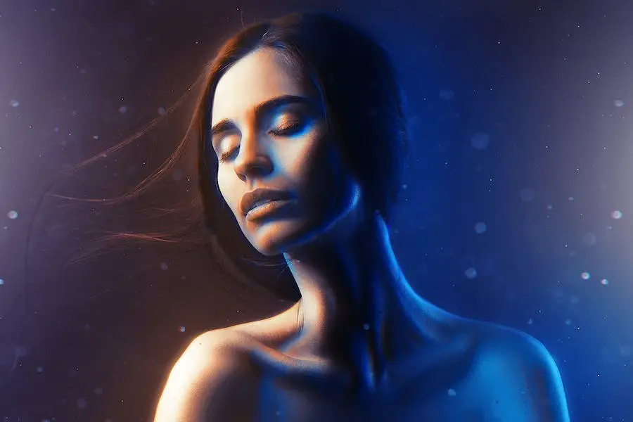 Double Light Photoshop-Aktion -