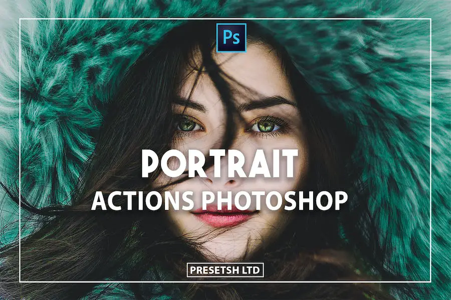 แอคชั่น Photoshop แนวตั้ง -