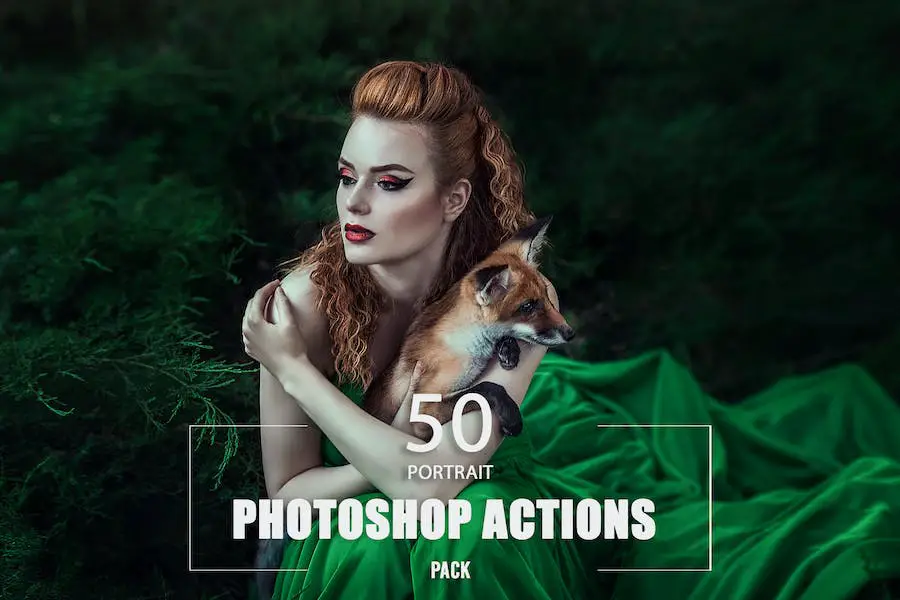 50 แอ็คชั่น Photoshop แนวตั้ง -