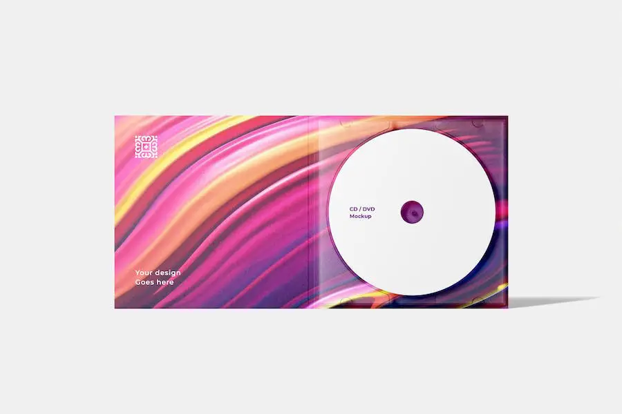 CD/DVD mit Hüllenmodell -